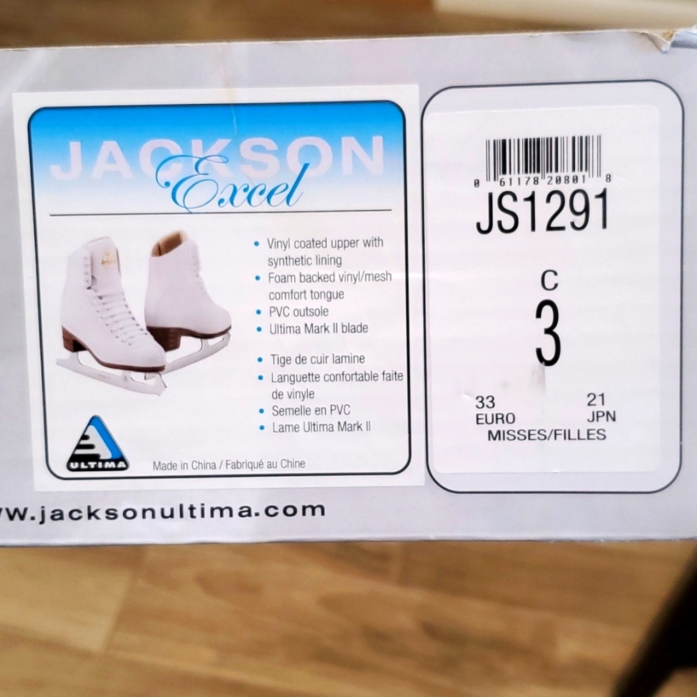 Jackson Excel Ice Skates 3c